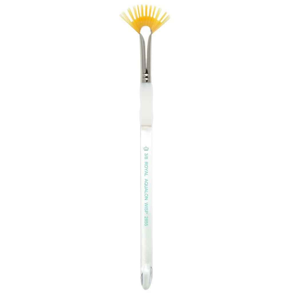 Aqualon Wisp™ Fan Brush 3/8" Makeup Brush